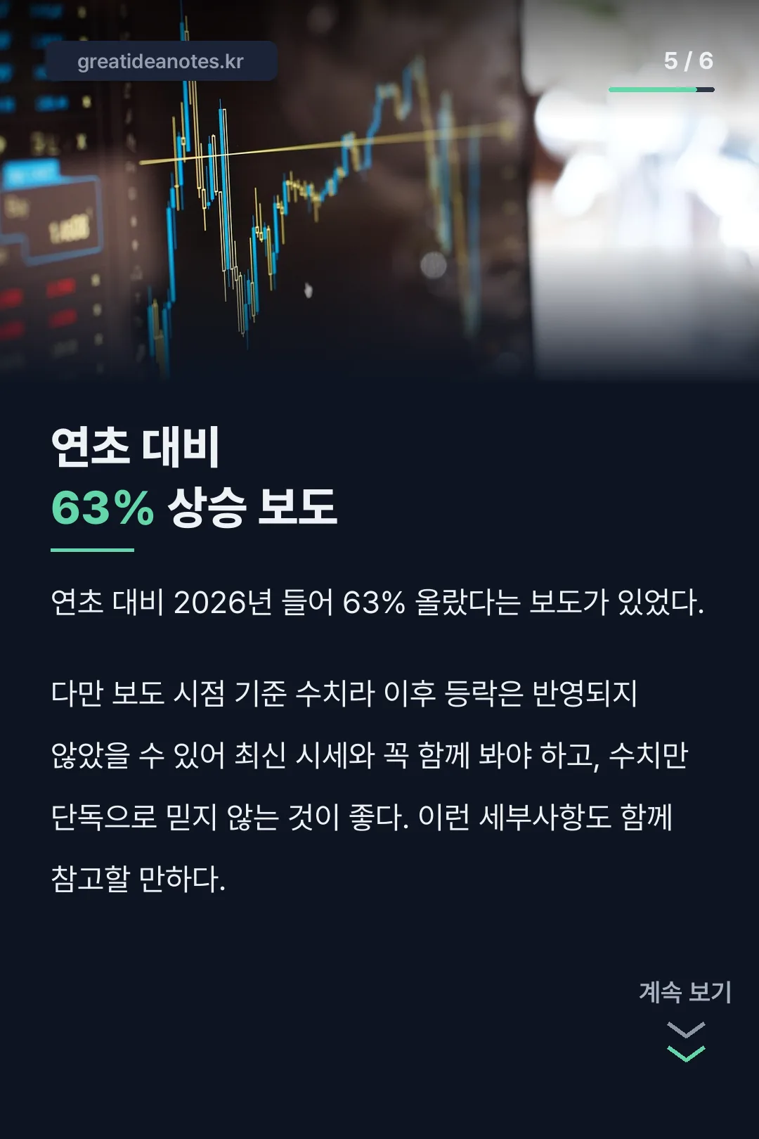 연초 대비 상승 흐름