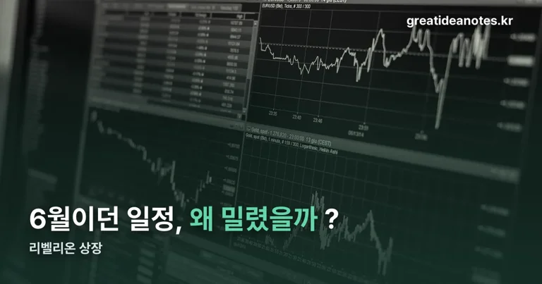 리벨리온 상장 정리 썸네일